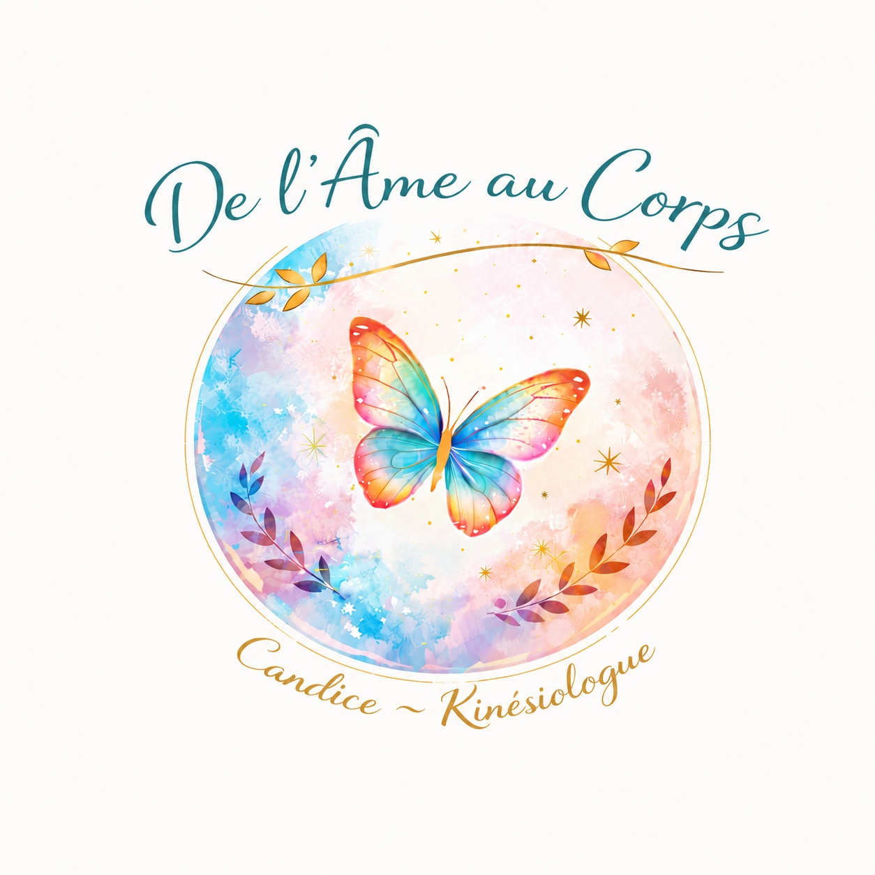 Logo De l'Âme au Corps — Candice, Kinésiologue
